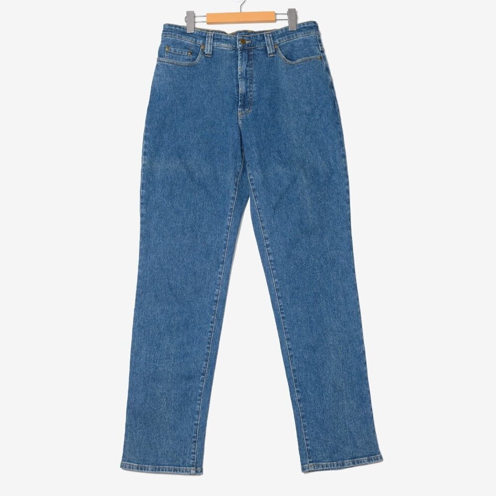 Deadstock Vintage 90s Horst Dusseldorf Mens 32x35 Mid Wash Jeans